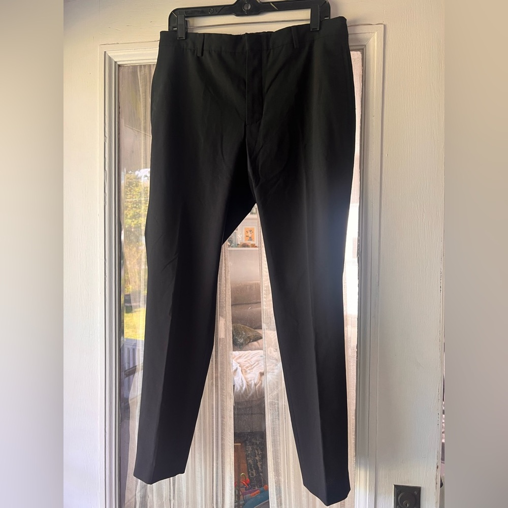 Black Slim Fit Trousers